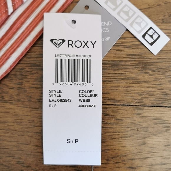 ROXY Bikini Bottom Sandy Treasure Mini S New - Picture 5 of 8